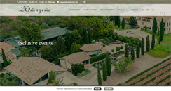 Desktop Screenshot of orangerie.es