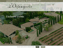 Tablet Screenshot of orangerie.es